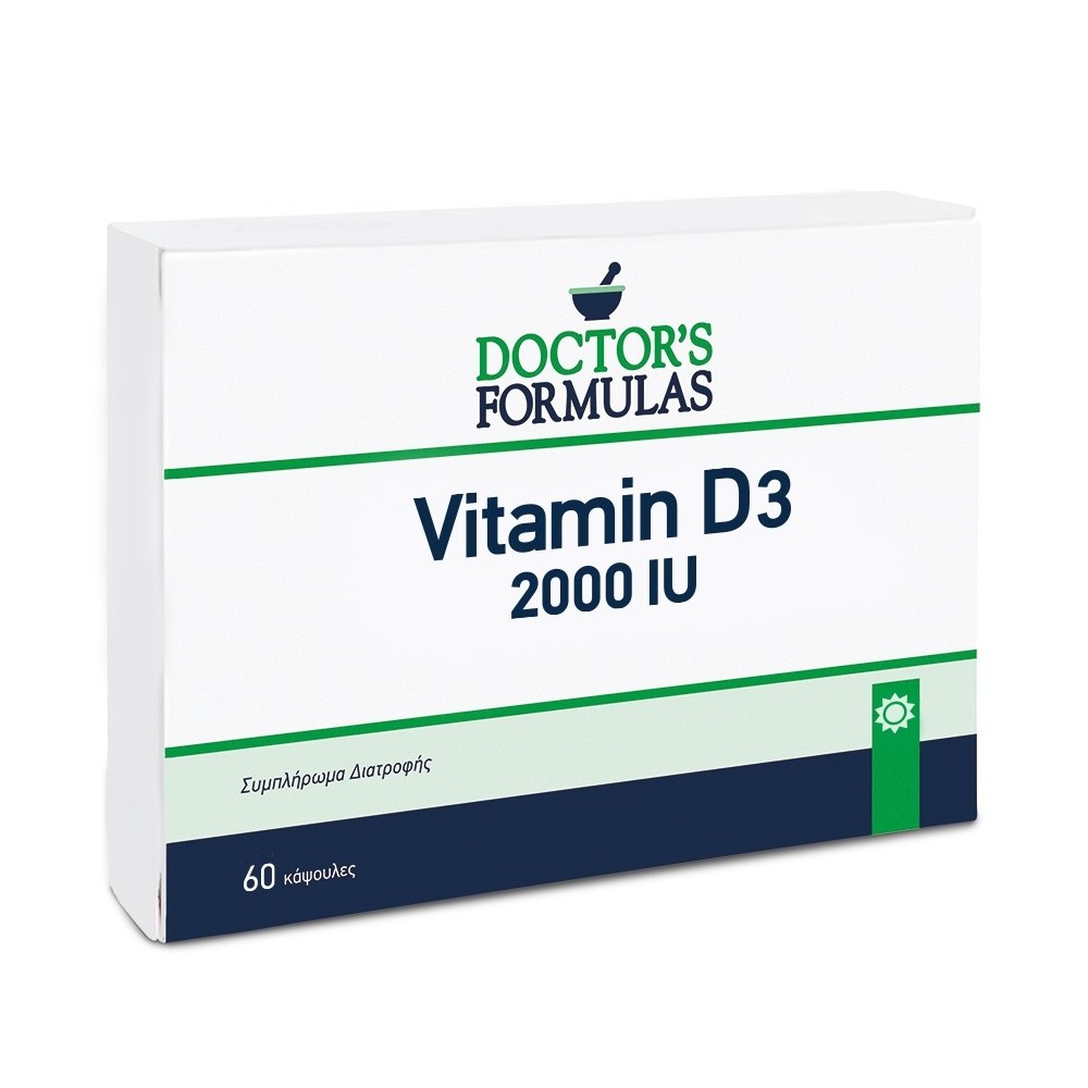 DOCTORS FORMULAS D3 FORMULA 2000IU 60 SOFTGELS