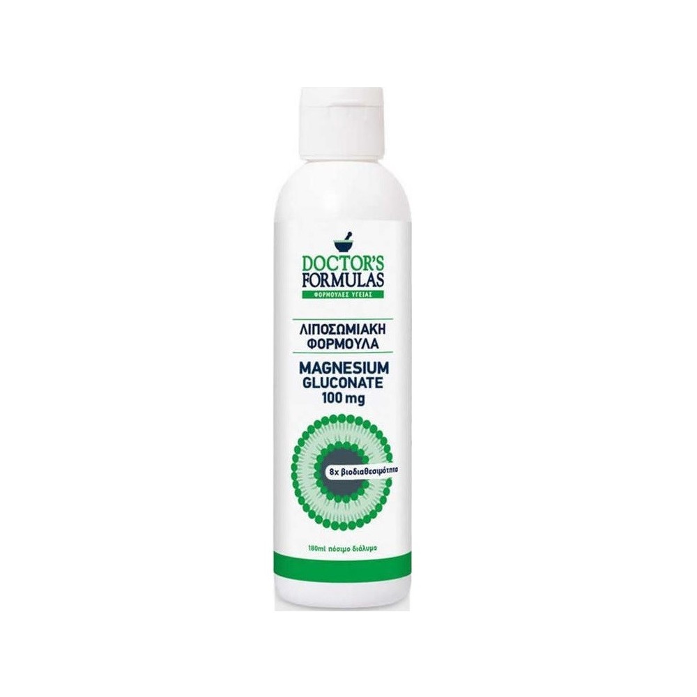 DOCTORS FORMULAS Liposomal MAGNESIUM GLUCONATE 100mg 180ml