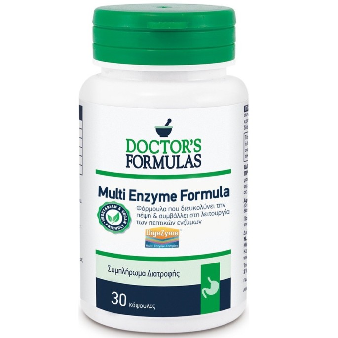 DOCTORS FORMULAS MULTI ENZYME FORMULA 30 VEG.CAPSULES