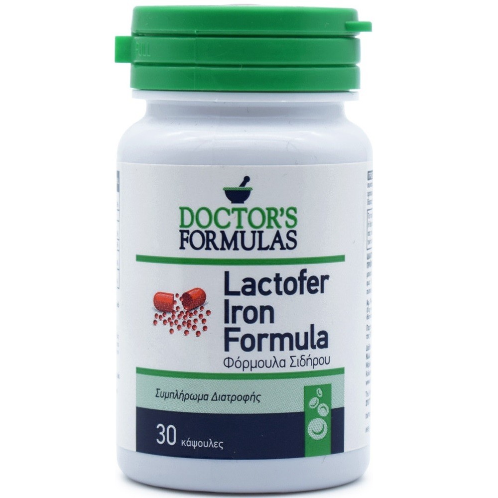 DOCTORS FORMULAS LACTOFER IRON FORMULA 30 CAPS