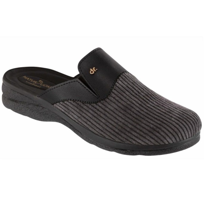 NATURUOMO MEN'S ANATOMICAL SLIPPER Eco 6 Gray