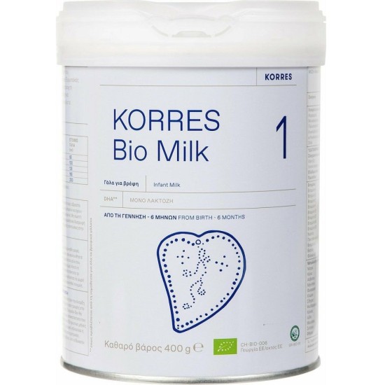 Korres Bio Milk 1 Βιολογικό Γάλα 400g