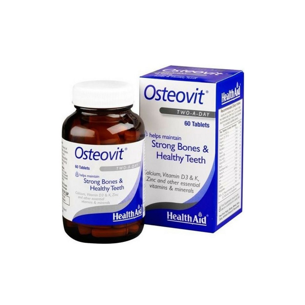 HEALTH AID  Osteovit Calcium Plus Formula 60 tabs