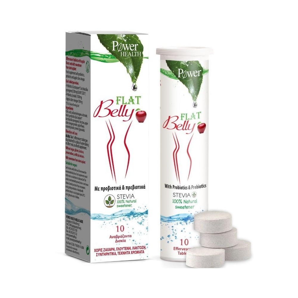 POWER HEALTH FLAT BELLY STEVIA 10s EFFERVESCENT