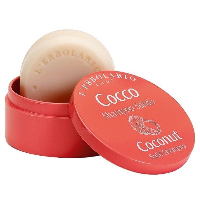L'Erbolario Cocco - Shampoo Solido - Στερεό σαμπουάν από οργανικό έλαιο καρύδας - 60g