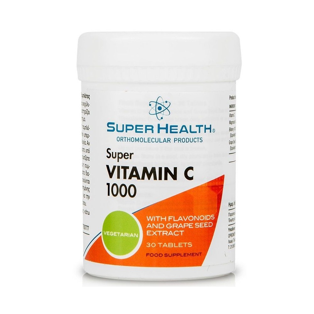 Super Health Super Vitamin C 1000 30tabs
