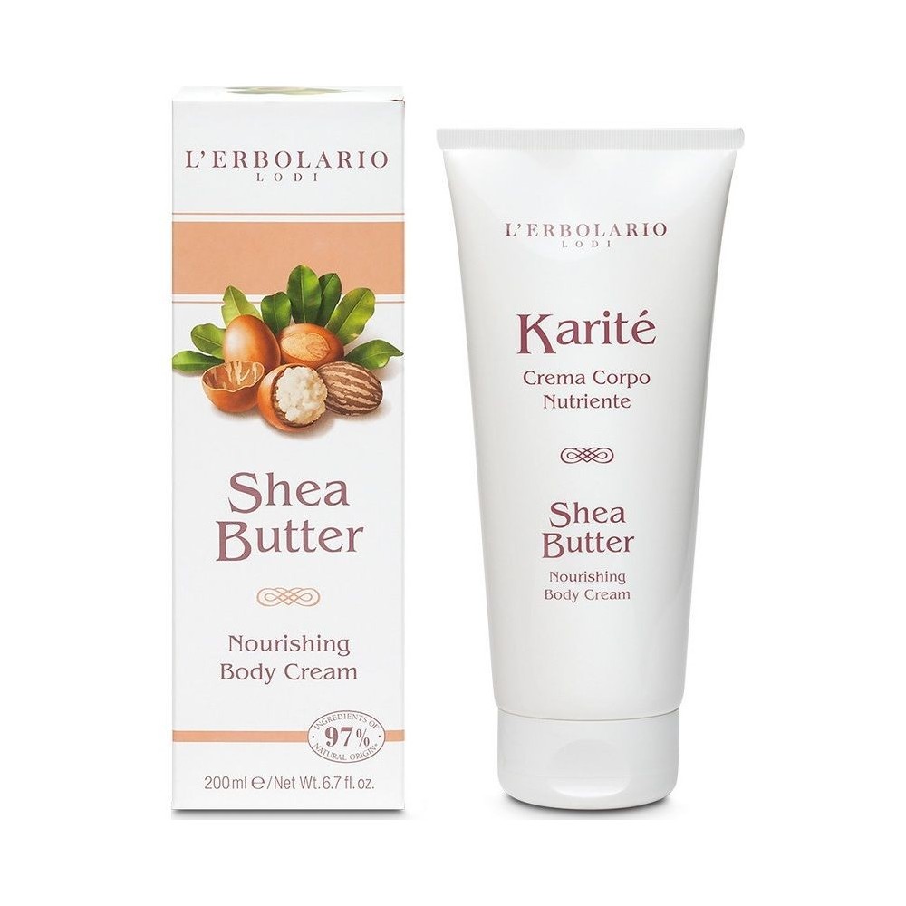 L'Erbolario Shea Butter Karite Nourishing Body Cream 200ml