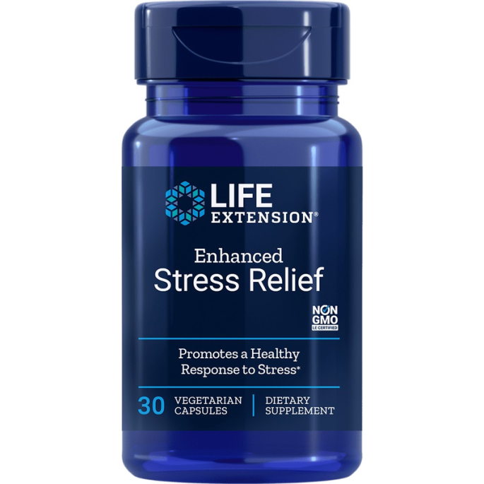 Life Extension Natural Stress Relief 30caps