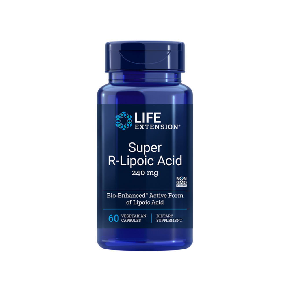 LIFE EXTENSION SUPER R LIPOIC ACID 60 VEG.CAPS