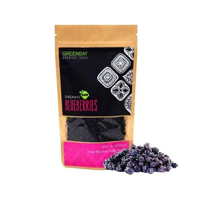 GREENBAY Raw Dried Wild Blueberries (125g)