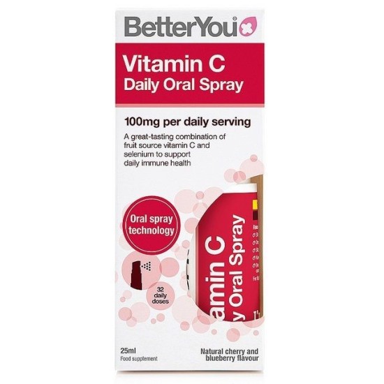 BetterYou Vitamin C Daily Oral Spray 25ml