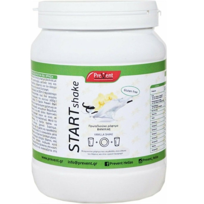 PreVent Start Shake Βανίλια 430g