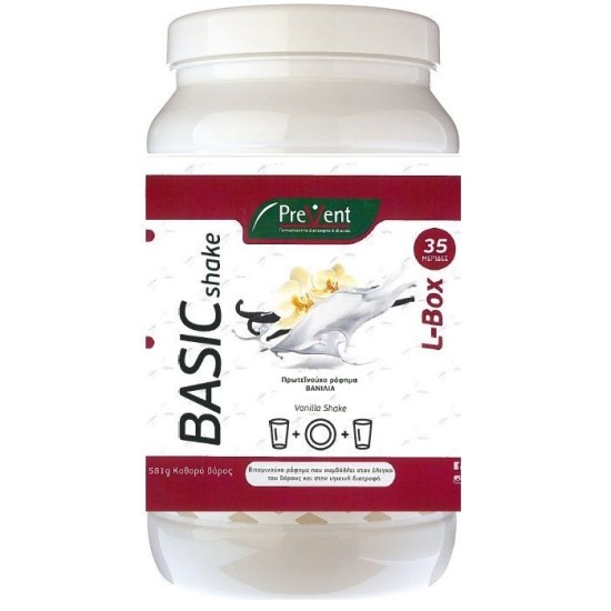 PreVent Basic SHAKE (Slim) LONG BOX Vanilla 581gr