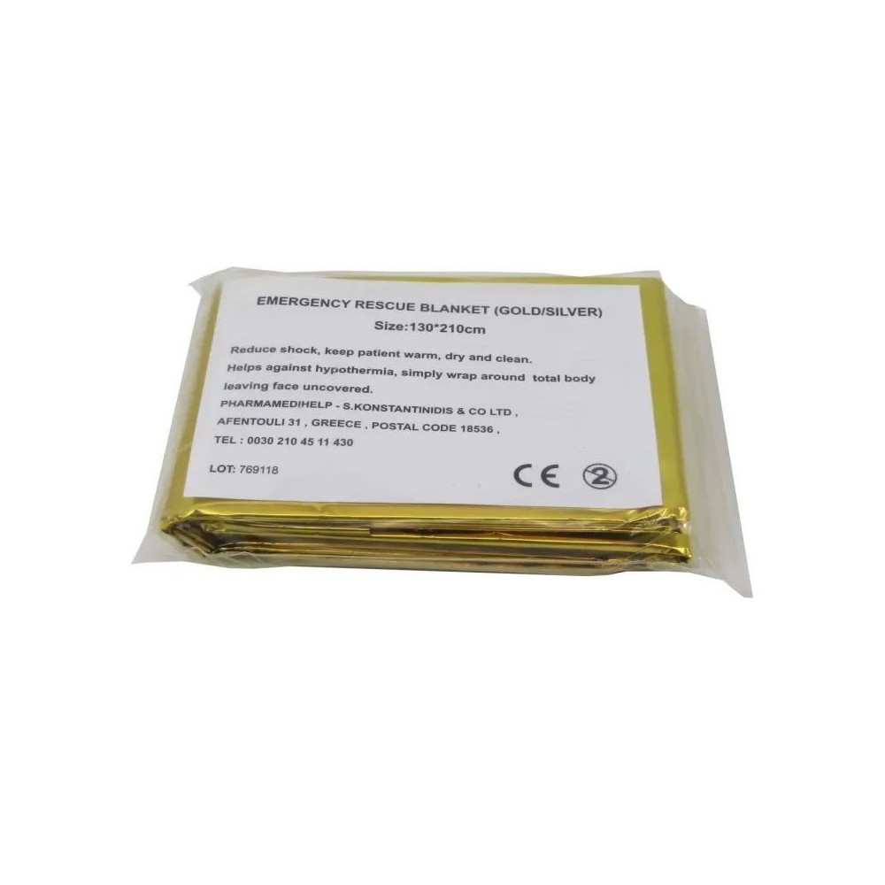 Isothermal Blanket Gold / Silver