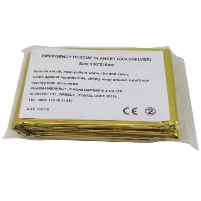 Isothermal Blanket Gold / Silver