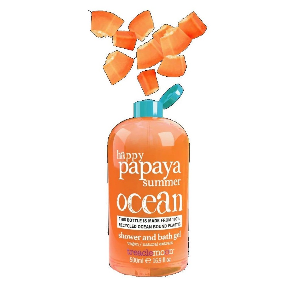 Treaclemoon Papaya Summer Shower & Bath Gel, 500ml