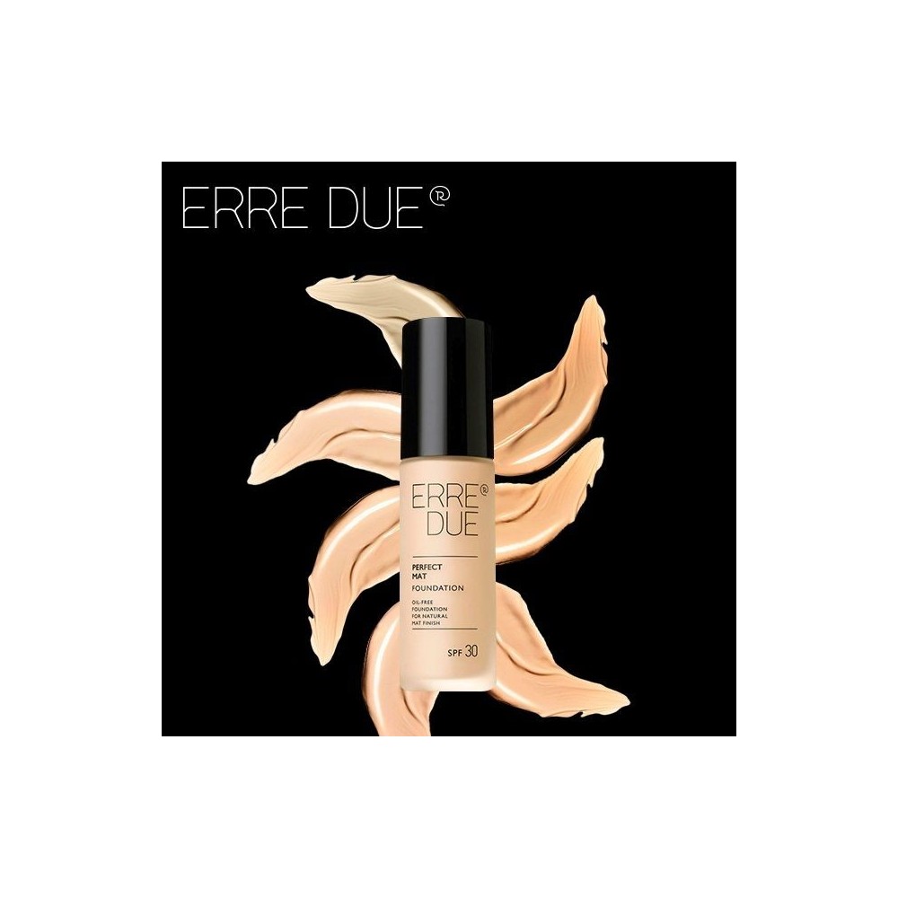 Erre Due Perfect Mat Touch Foundation 30ml 4 SHADES