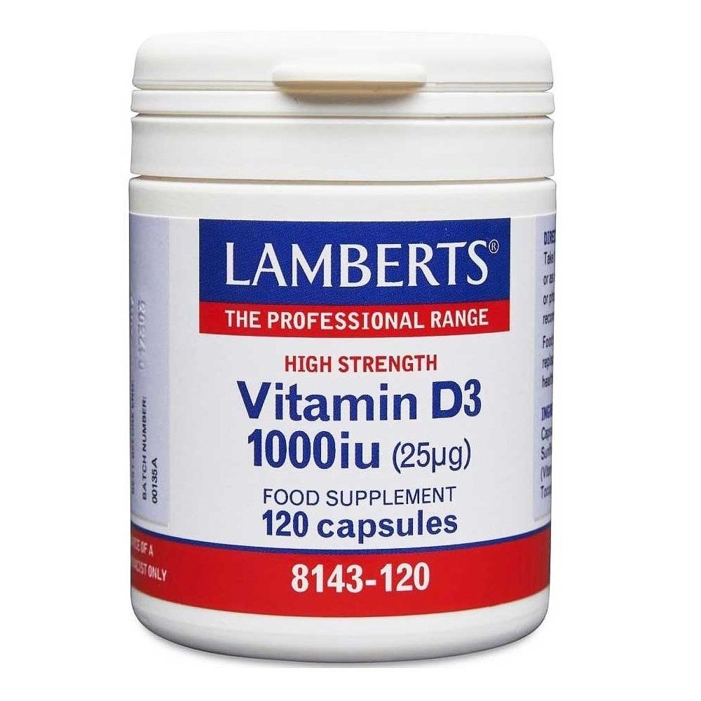 Lamberts Vitamin D 1000IU 120 Tabs