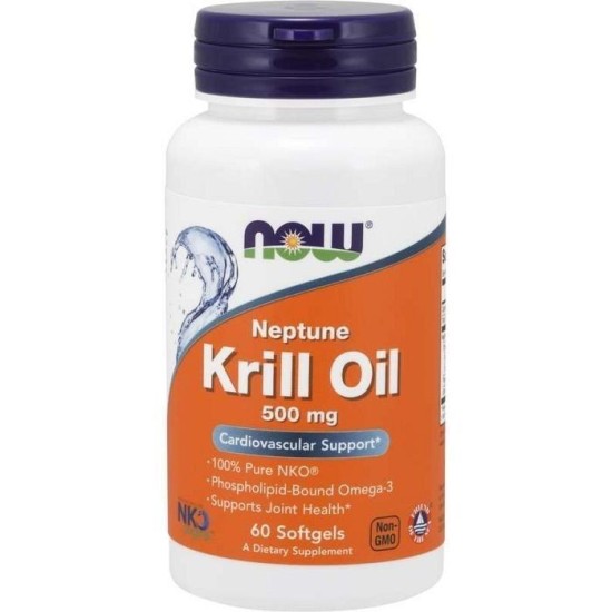 Nowfoods Neptune KRILL OIL 500mg  Immune System 60 S.Gels