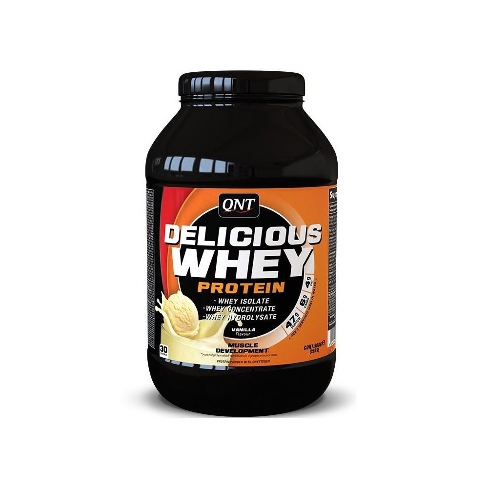 QNT DELICIOUS WHEY PROTEIN POWDER VANILLA 2,2kg