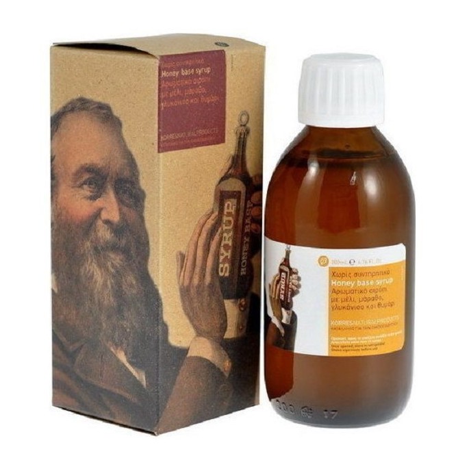 KORRES SYRUP WITH HONEY, FENNEL, ANISEED, THYME 200 ml