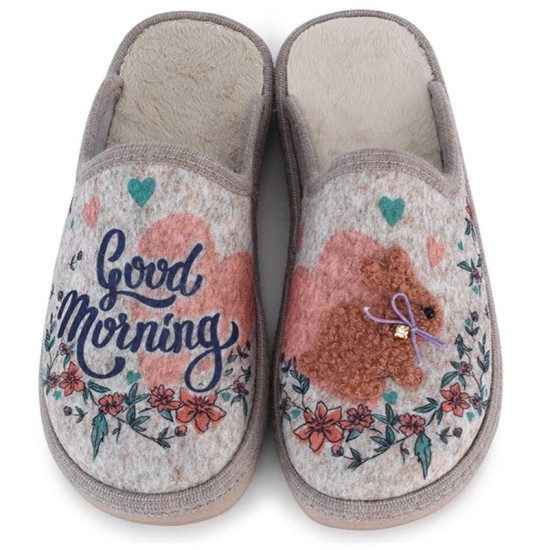 NATURELLE SLIPPER RABBIT BEIGE