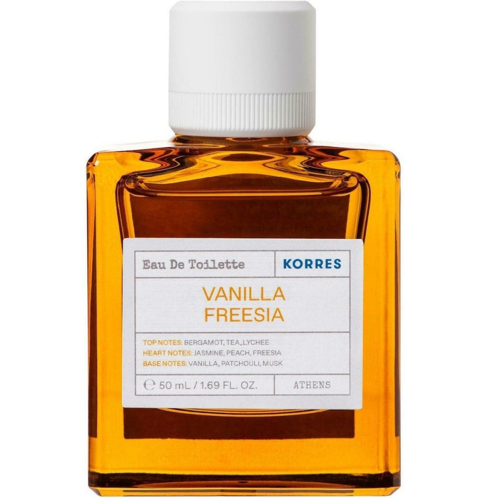 Korres Eau De Toilette Vanilla Freesia Γυναικείο Άρωμα, 50ml