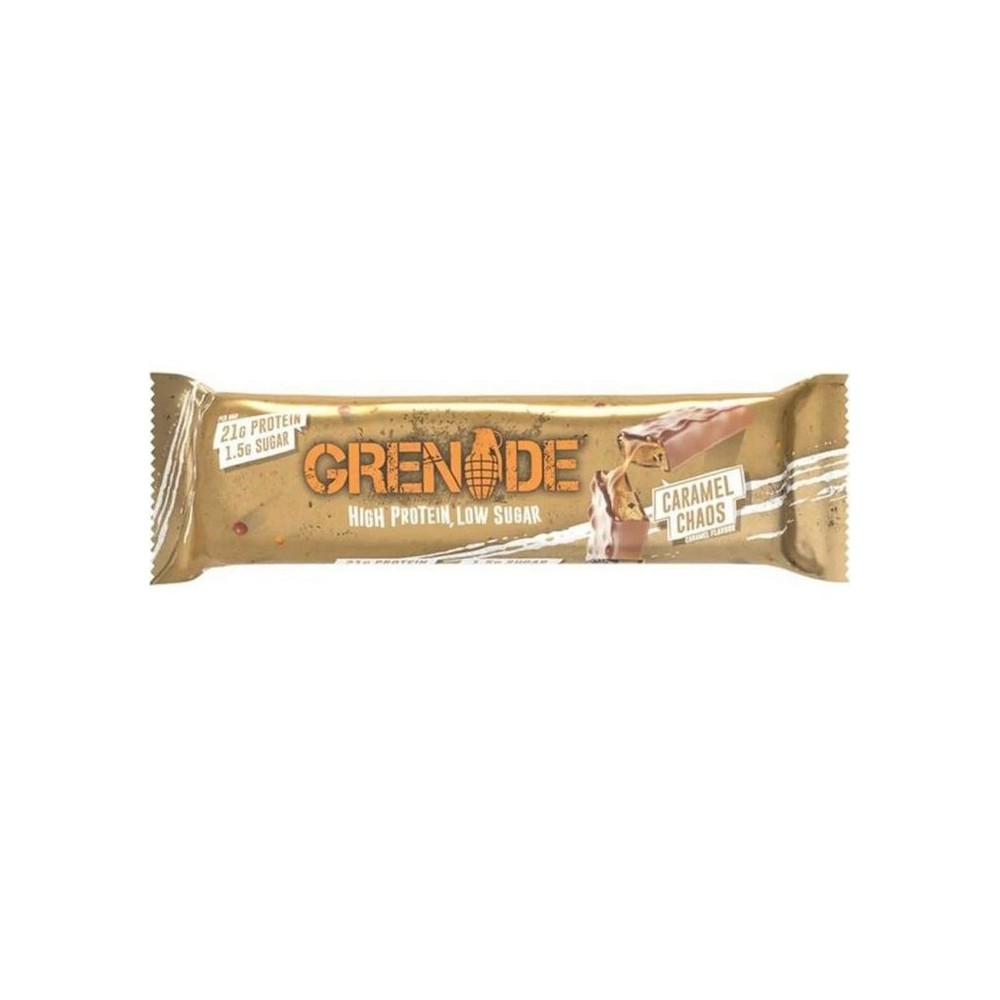 GRENADE Carb Killa Μπάρα Υψηλής Πρωτεϊνης Caramel Chaos 60gr