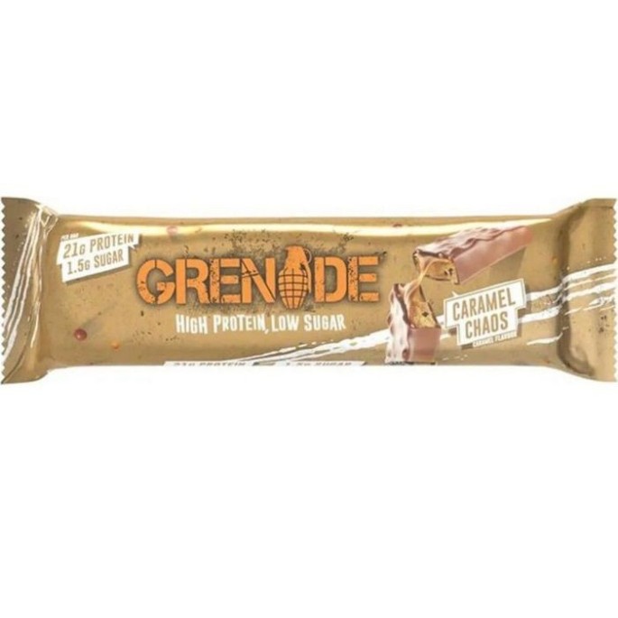 GRENADE Carb Killa Μπάρα Υψηλής Πρωτεϊνης Caramel Chaos 60gr
