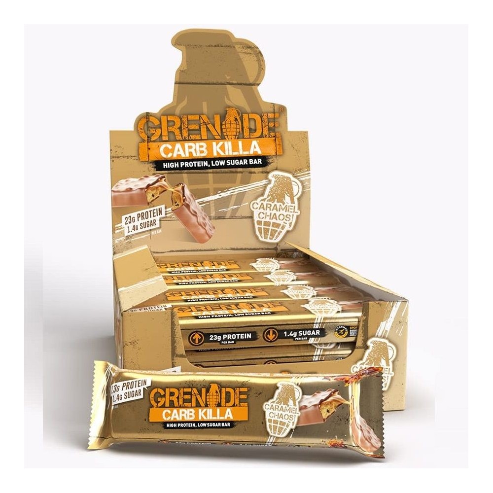 Carb Killa Caramel Chaos 60G Bar