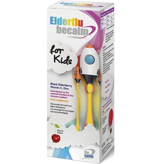Becalm Elderflu Kids 250ml Cherry flavour