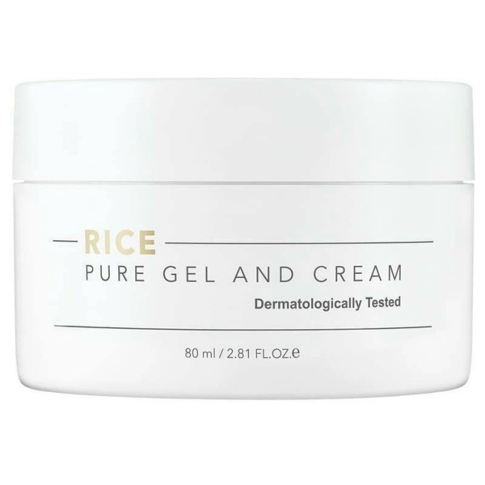 Thank You Farmer Rice Pure Gel and Cream with Rice 80ml