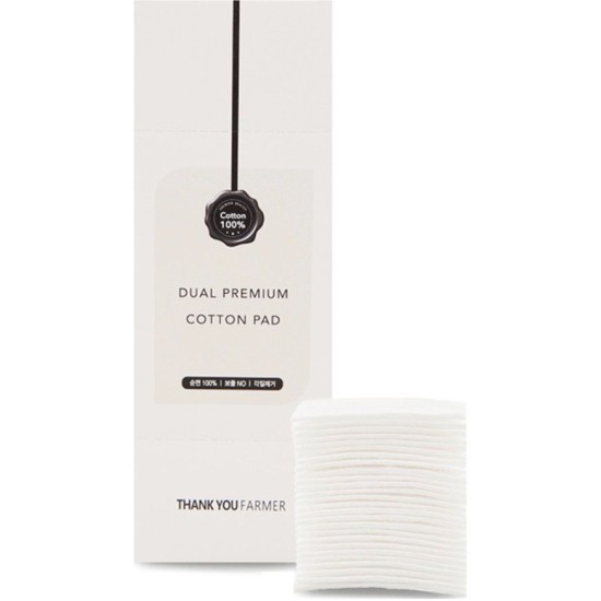 Thank You Farmer Cotton Pads Βαμβάκι Καθαρισμού - Ντεμακιγιάζ Ματιών 80 Τεμάχια