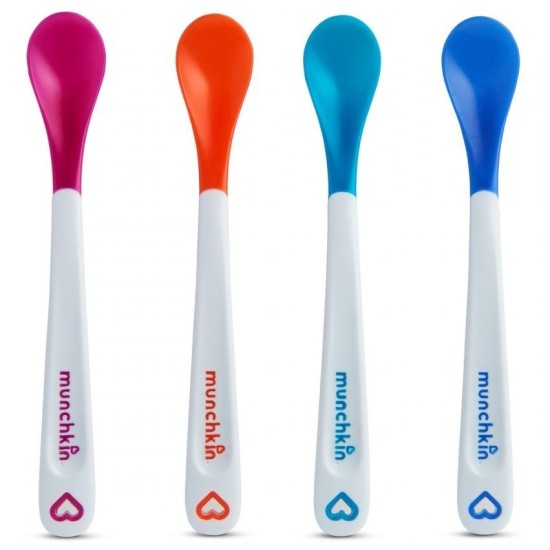 Munchkin White Hot® Infant Safety Spoons - 4 Pack