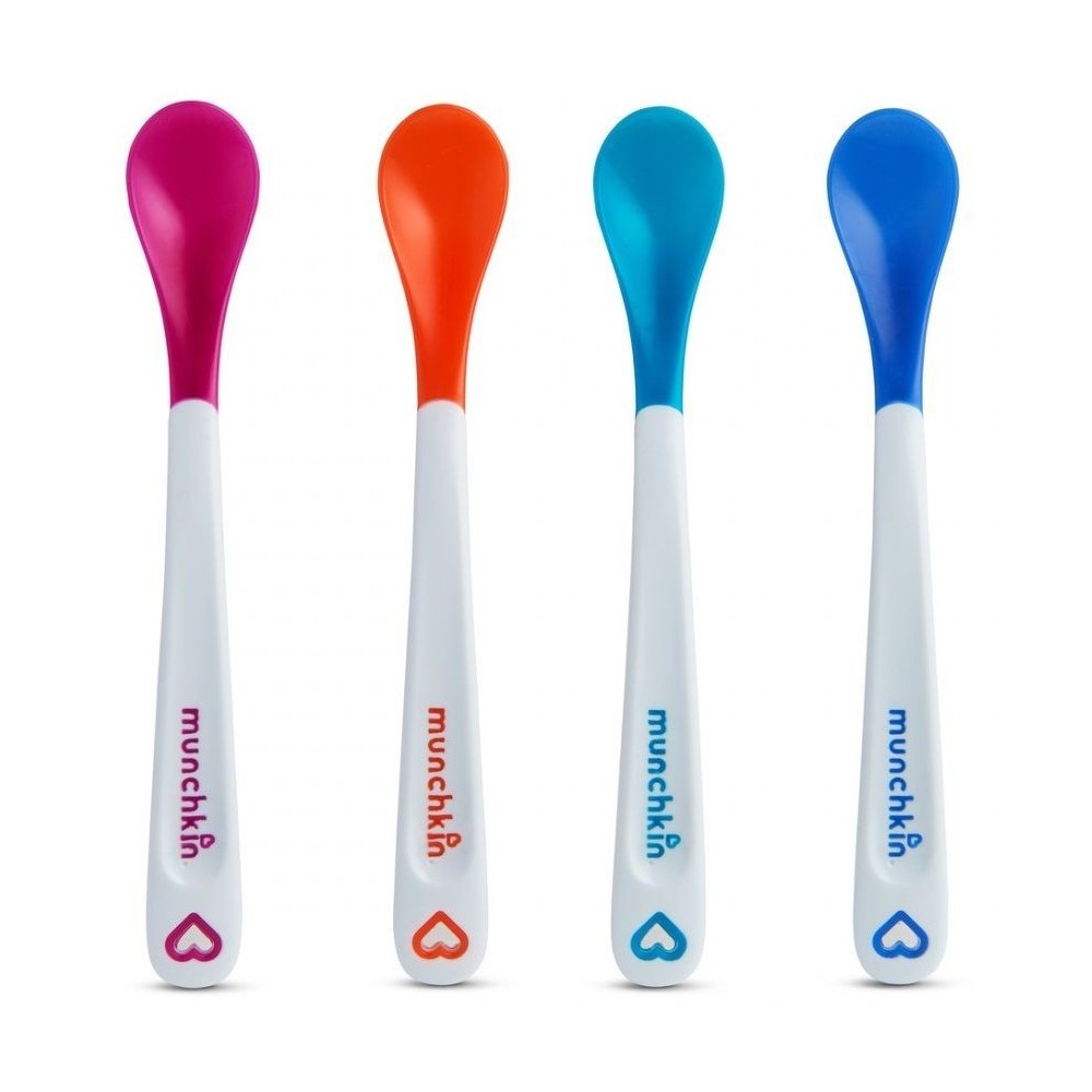 Munchkin White Hot® Infant Safety Spoons - 4 Pack