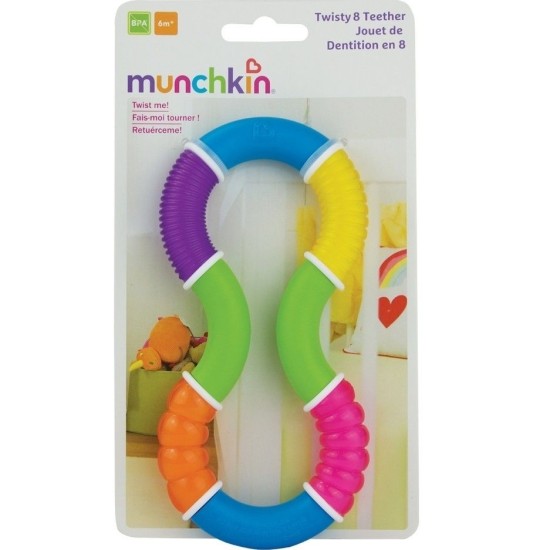Munchkin Twisty Figure 8 Teether Toy