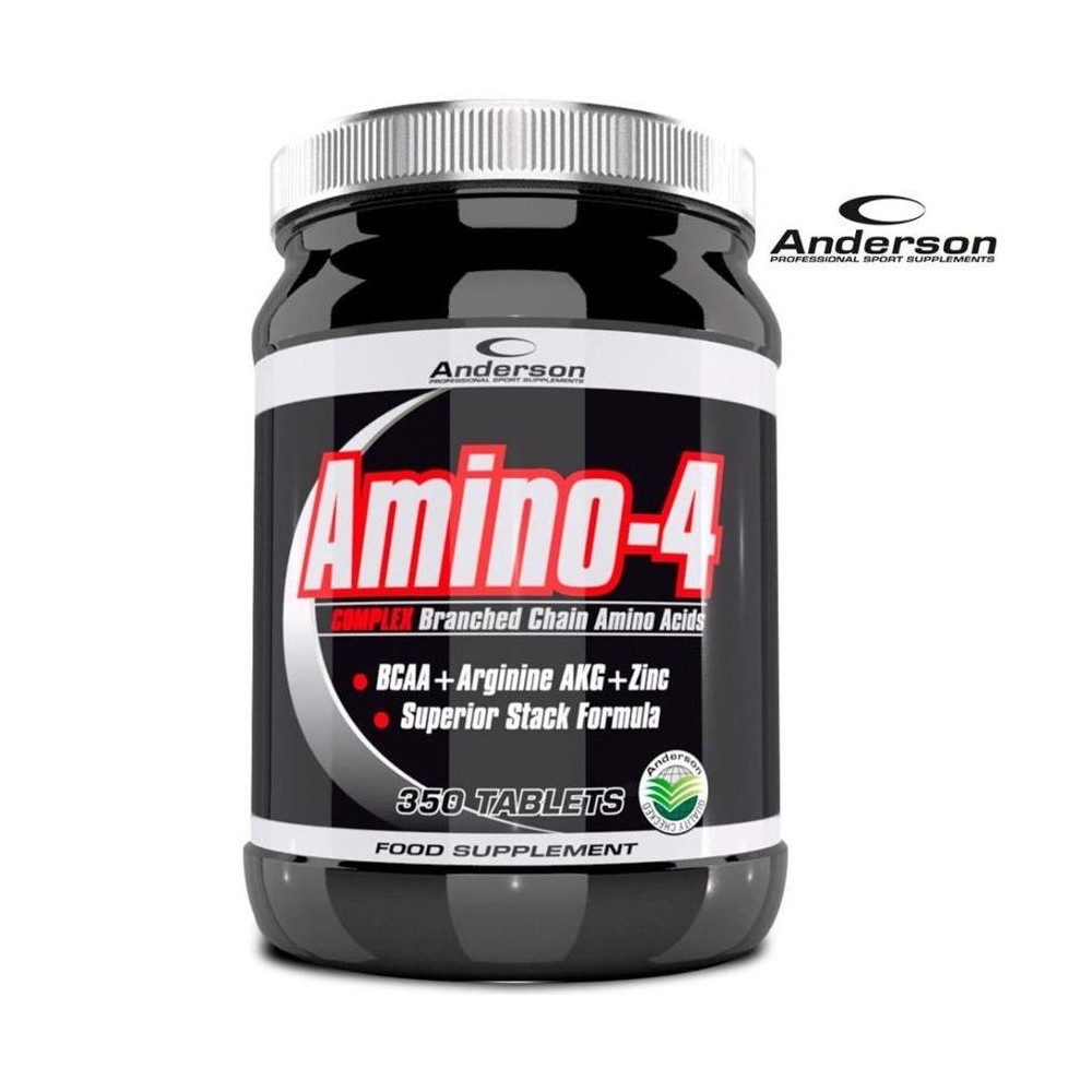 ANDERSON AMINO-4 COMPLEX 350 TBL 490g