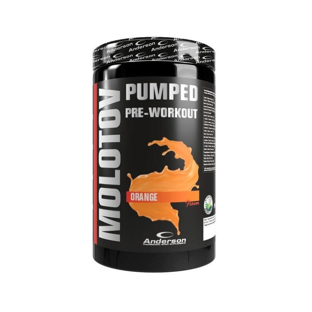 ANDERSON MOLOTOV PUMPED PRE-WORKOUT ORANGE 600g
