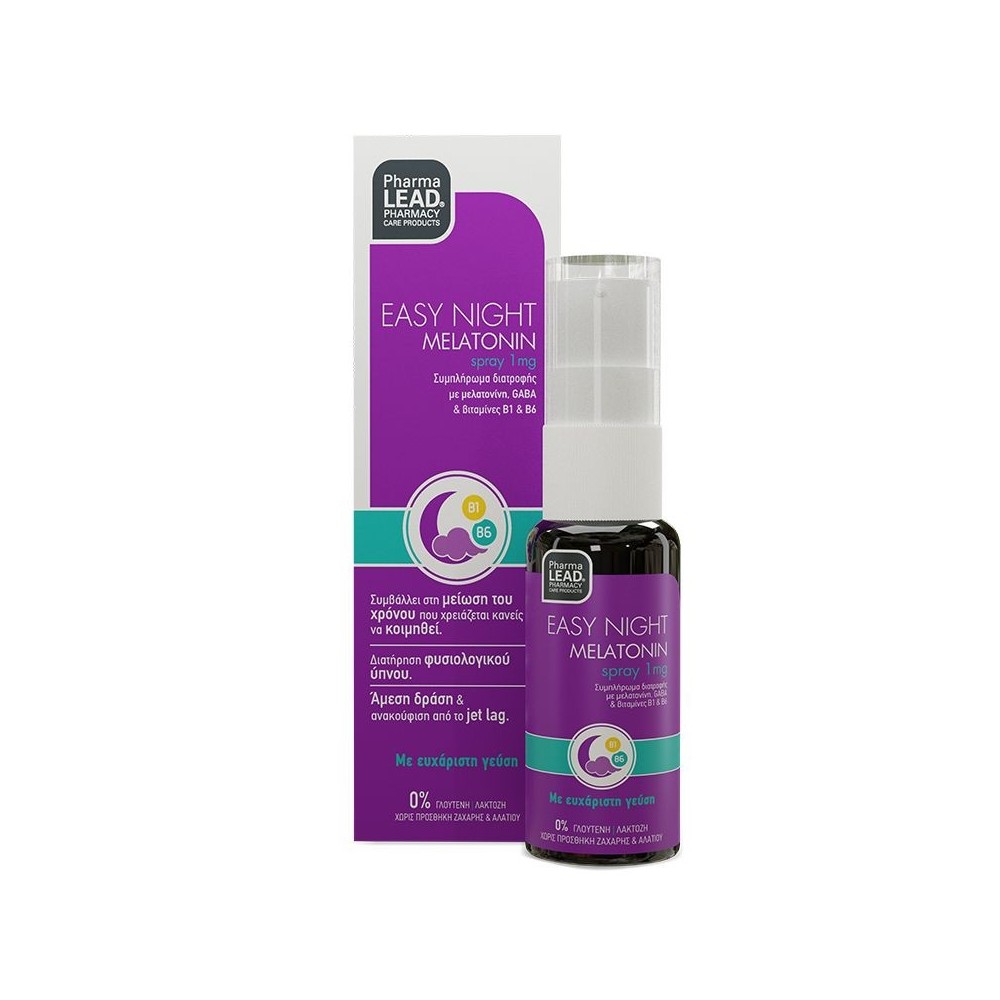 PharmaLead Easy Night Melatonin 1mg Spray 20ml