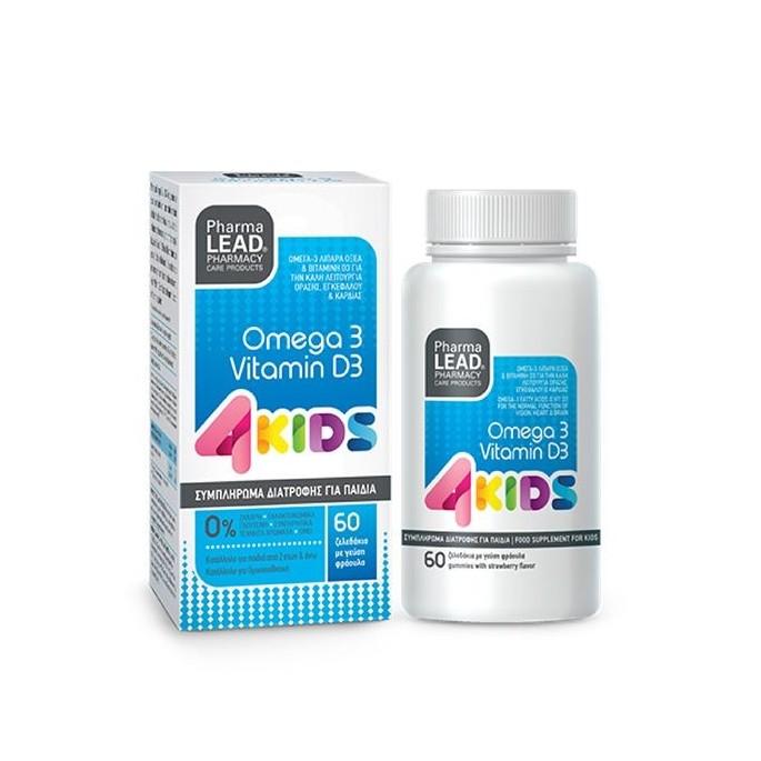 Pharmalead Probiotics & Fibre 4Kids Ζελεδάκια 60 τεμ.