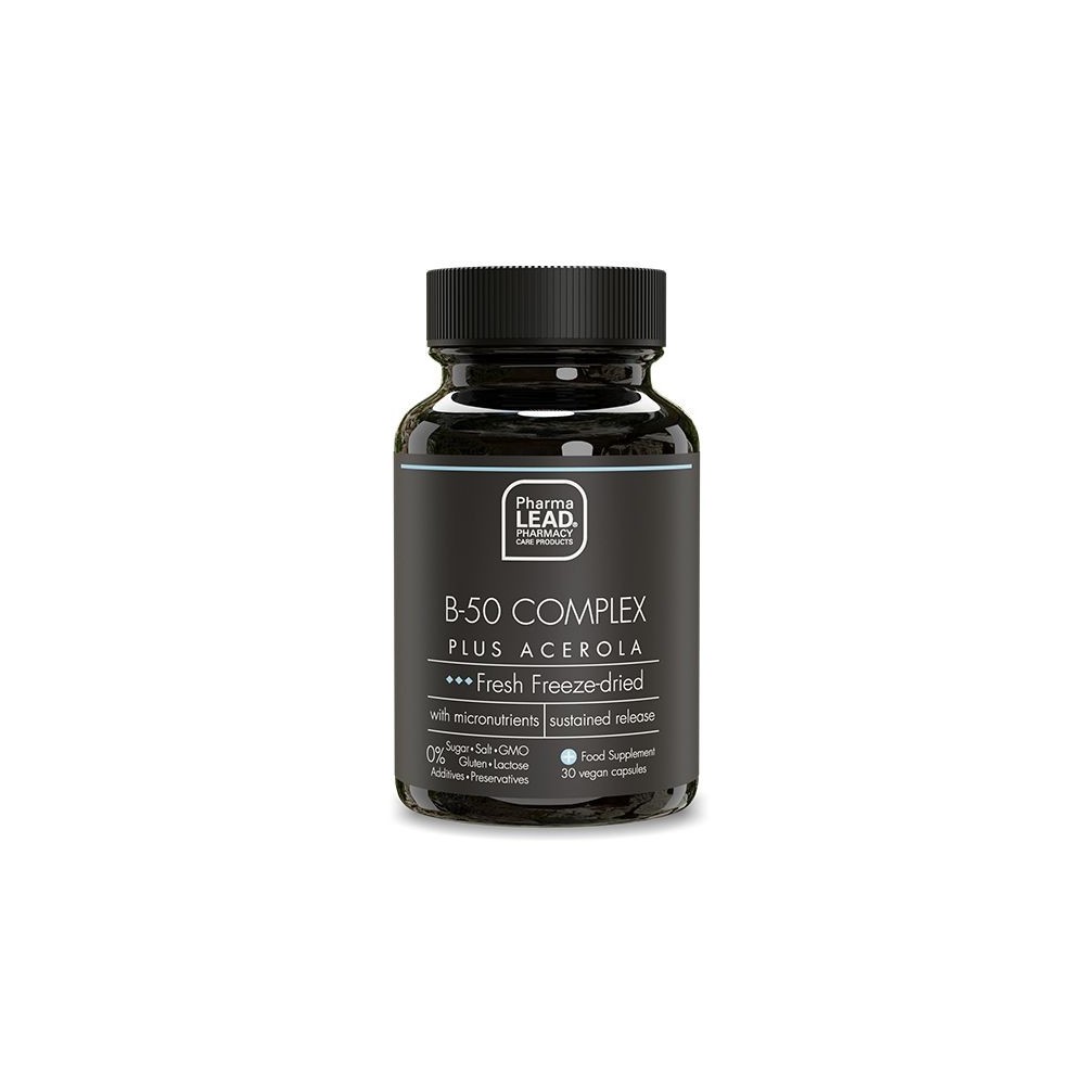Pharmalead Black Range B-50 Complex Plus Acerola 30 vcaps