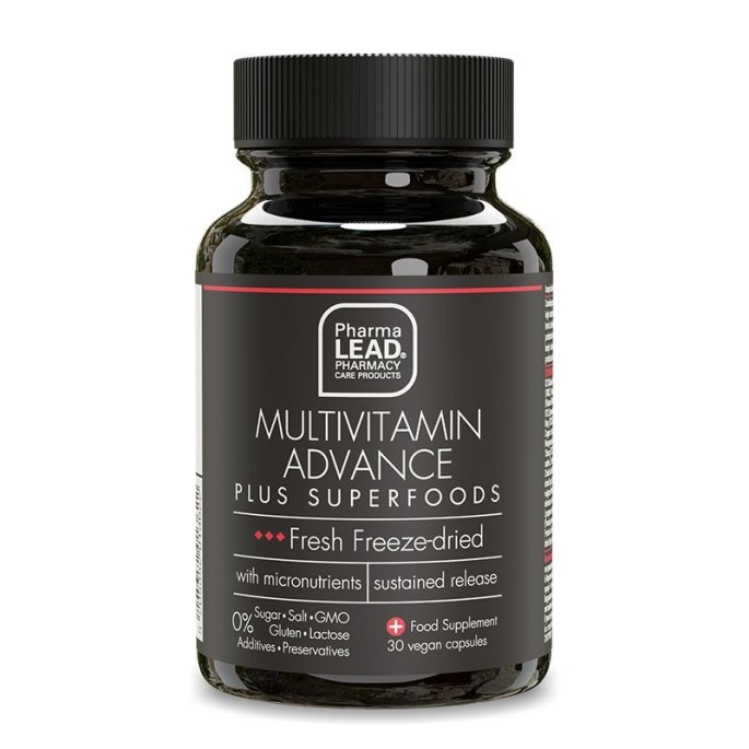 Pharmalead Black Range Multivitamin Advance Plus Superfoods 30 vcaps