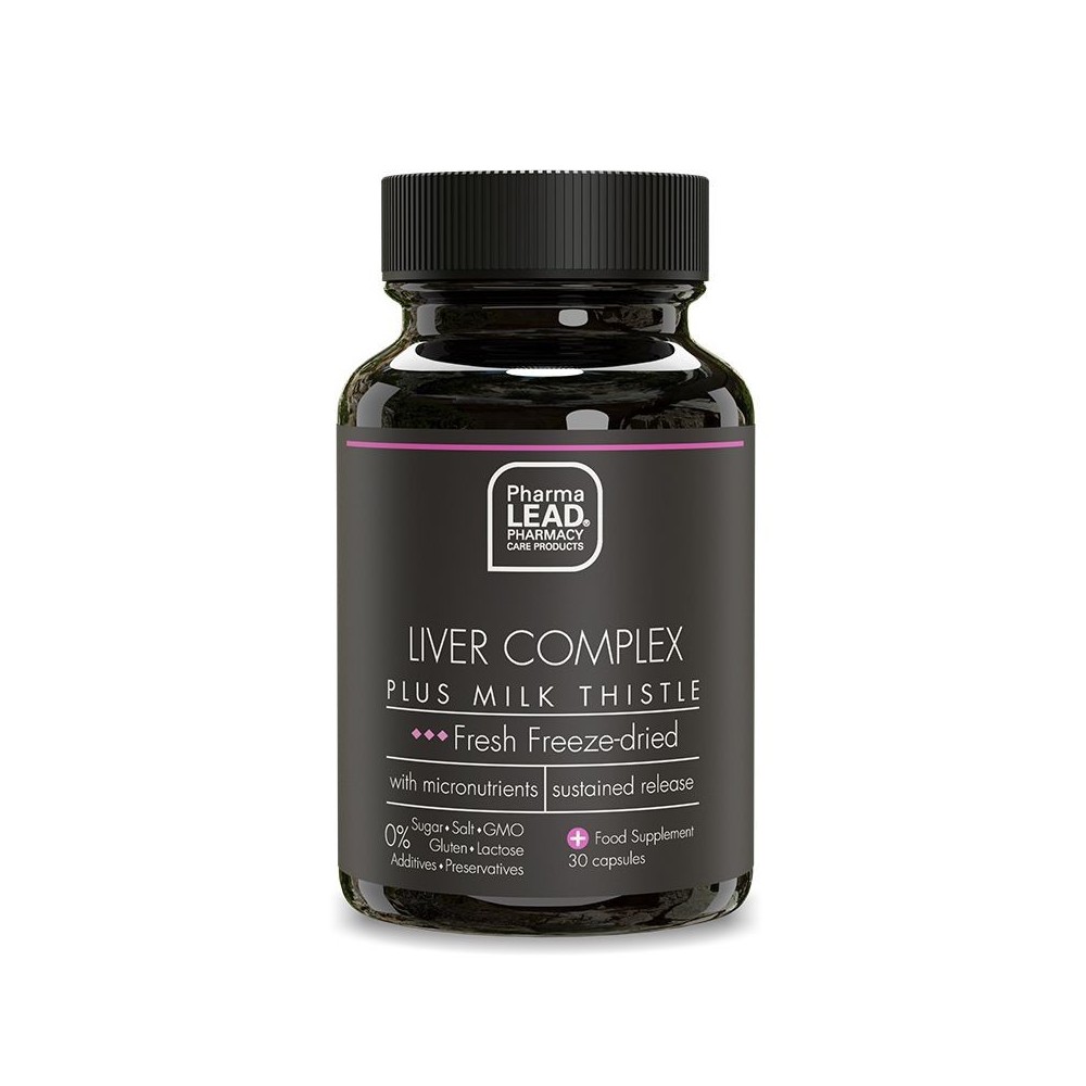 Pharmalead Black Range Liver Complex Plus Milk Thistle 30 vcaps