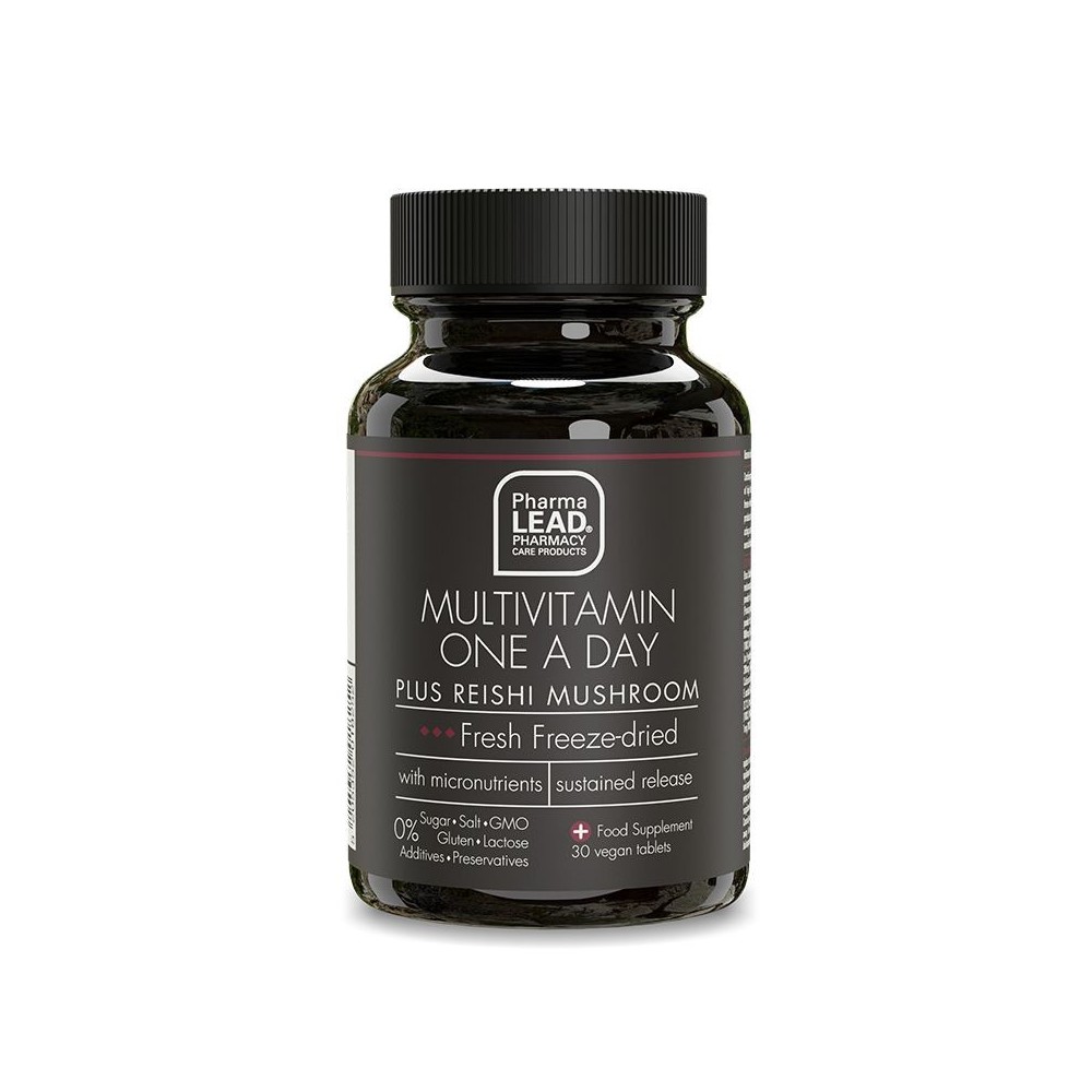 Pharmalead Black Range Multivitamin One A Day Plus Reishi Mushroom 30 vcaps