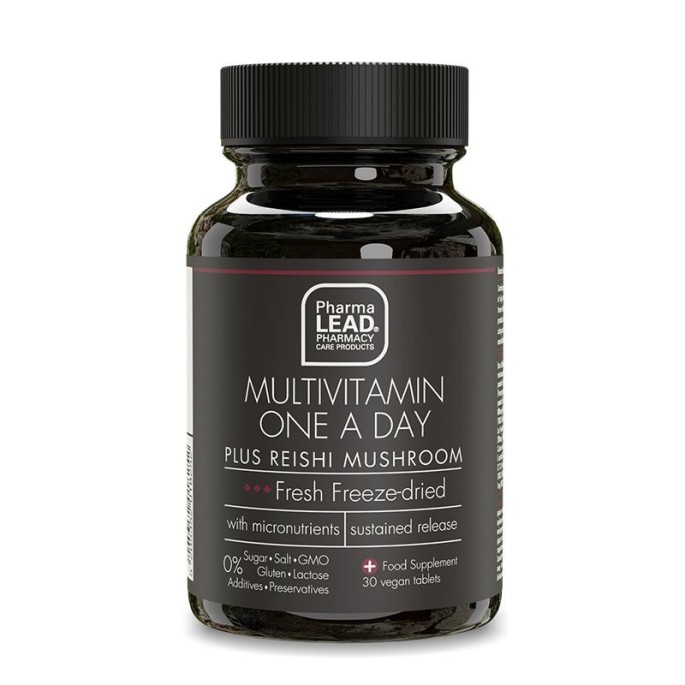 Pharmalead Black Range Multivitamin One A Day Plus Reishi Mushroom 30 vcaps
