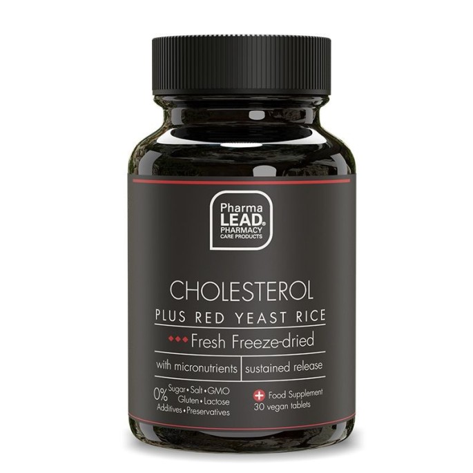 Pharmalead Black Range Cholesterol Plus Red Year Rice 30 vcaps