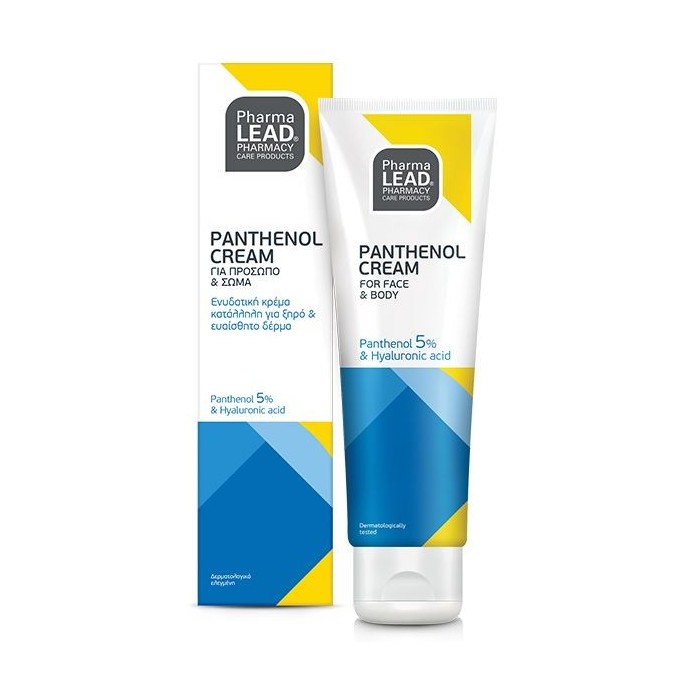 Pharmalead Panthenol Cream Ενυδατική Κρέμα για Ξηρό και Ευαίσθητο Δέρμα 100ml