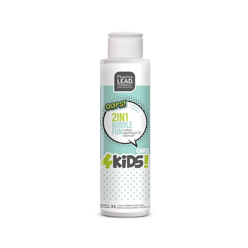 Pharmalead 4Kids 2 in 1 Bubble Fun Shower & Shampoo 100ml