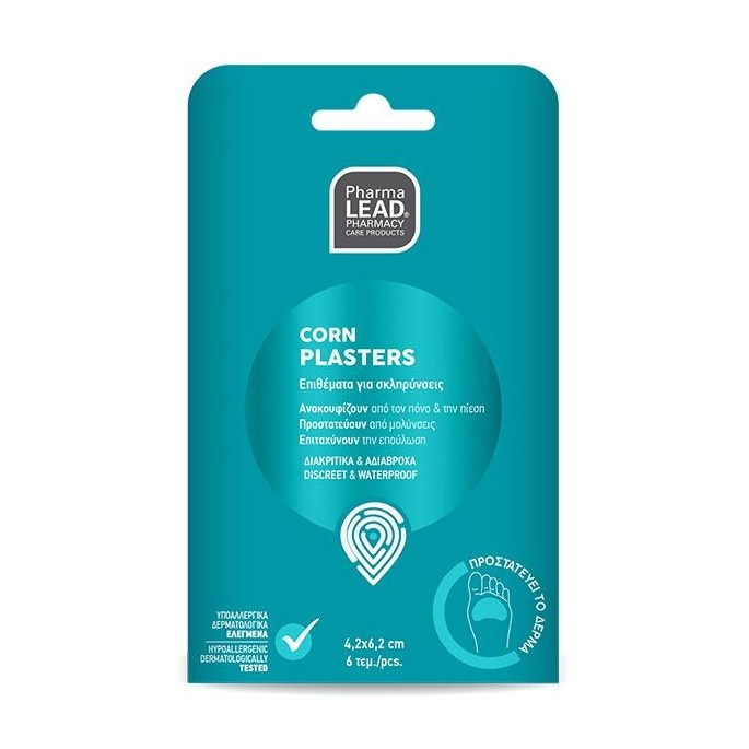 Pharmalead Corn Plasters 2x6.5cm Υδροκολλοειδή Επιθέματα 8 τεμ.