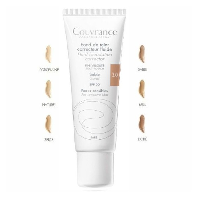 AVENE FOND DE TEINT FLUIDE  SABLE 30 ml